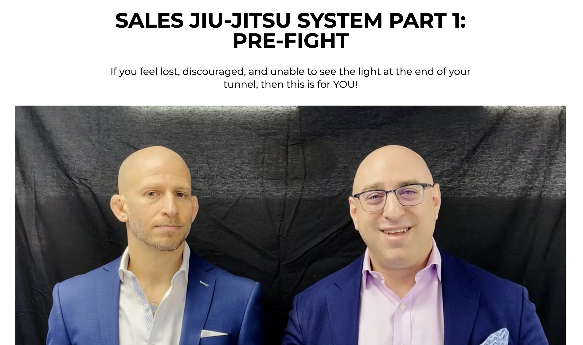 Sales Jiu Jitsu